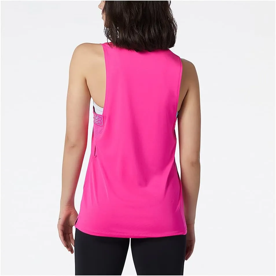 New Balance Women's Relentless Sweat Tank Top