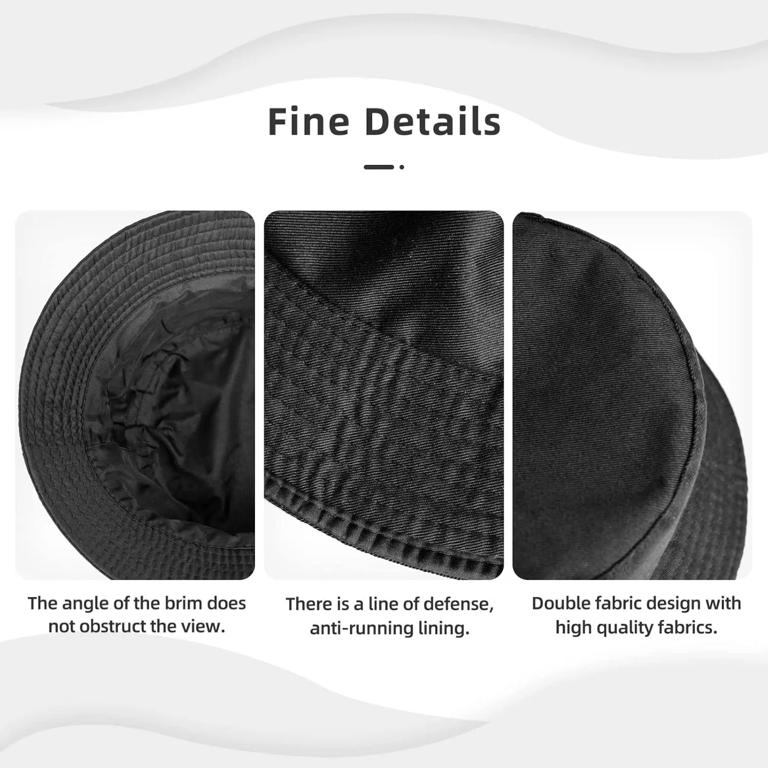 New Zealand Maori Fern Bucket HatUnisex Packable Outdoor Fashio Sunshade Fisherman Hat