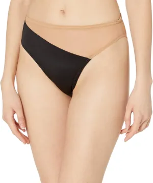 Norma Kamali Women's Snake Mesh Bikini Bottoms