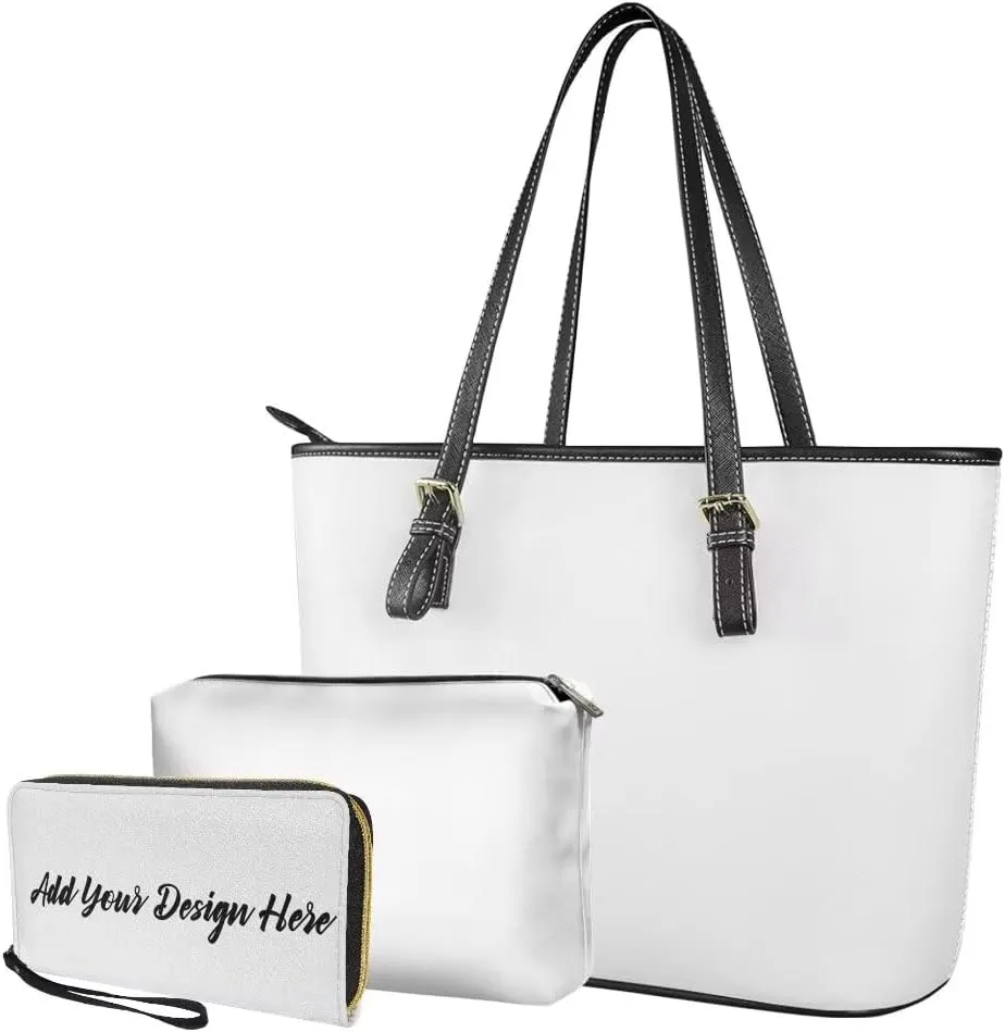 Novelty Handbag Wallet Purse for Women,Handbag Wallet Combo Personalized Hobo Bag Work Tote Bag with Wallet Set