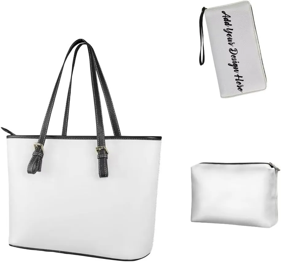 Novelty Handbag Wallet Purse for Women,Handbag Wallet Combo Personalized Hobo Bag Work Tote Bag with Wallet Set