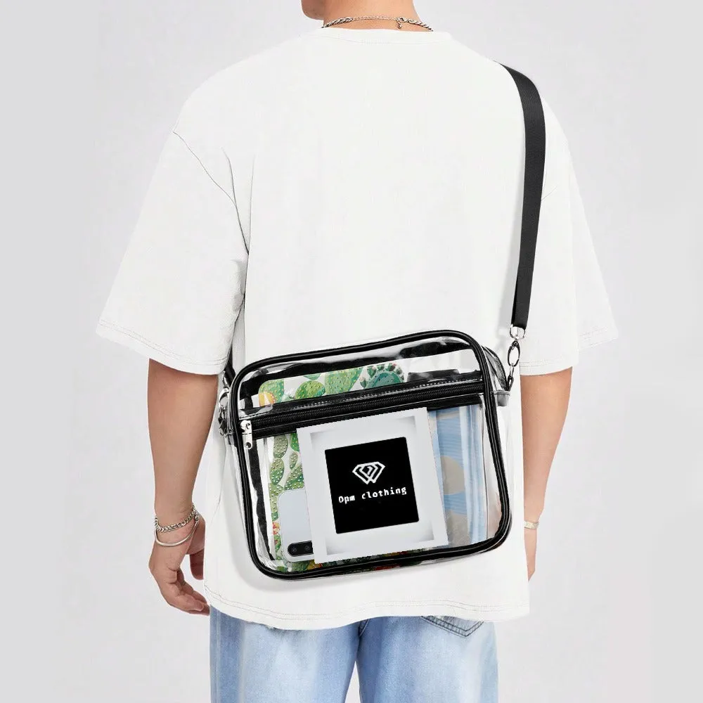 OPM BLACK INIGNIA Transparent satchel set Two piece  2024 New