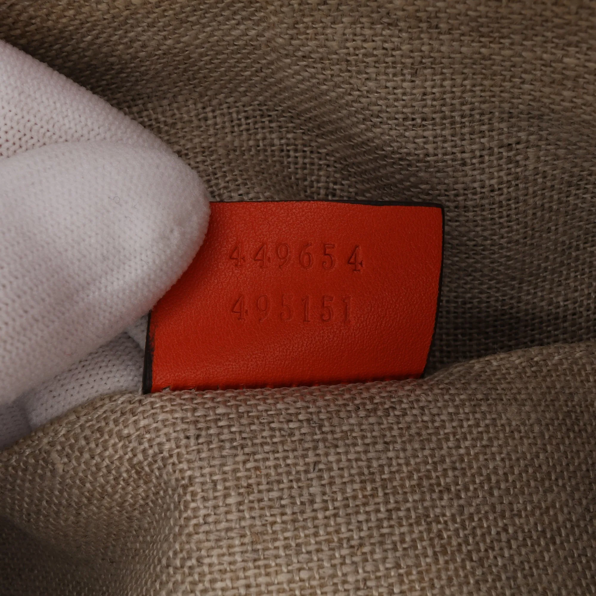 Orange Gucci Mini Microguccissima Dome Satchel