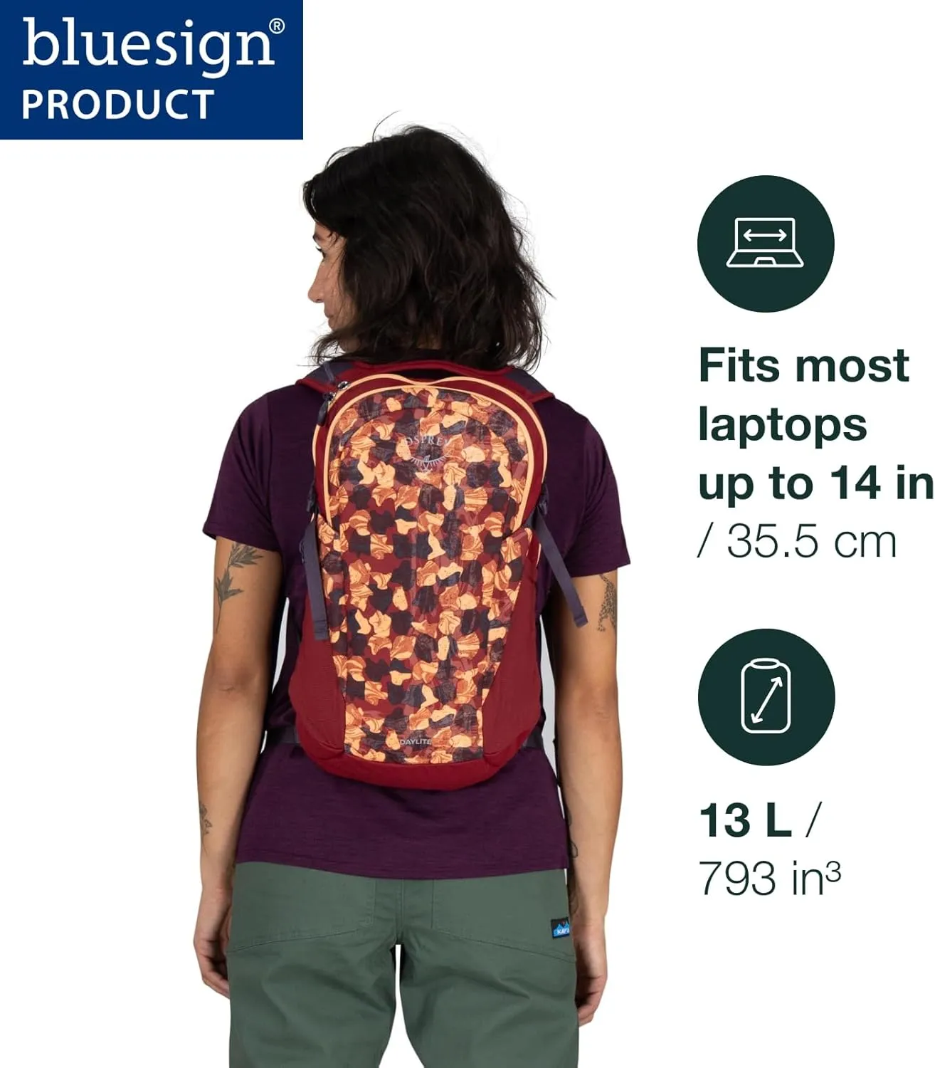 Osprey Daylite Commuter Backpack, Dream Purple
