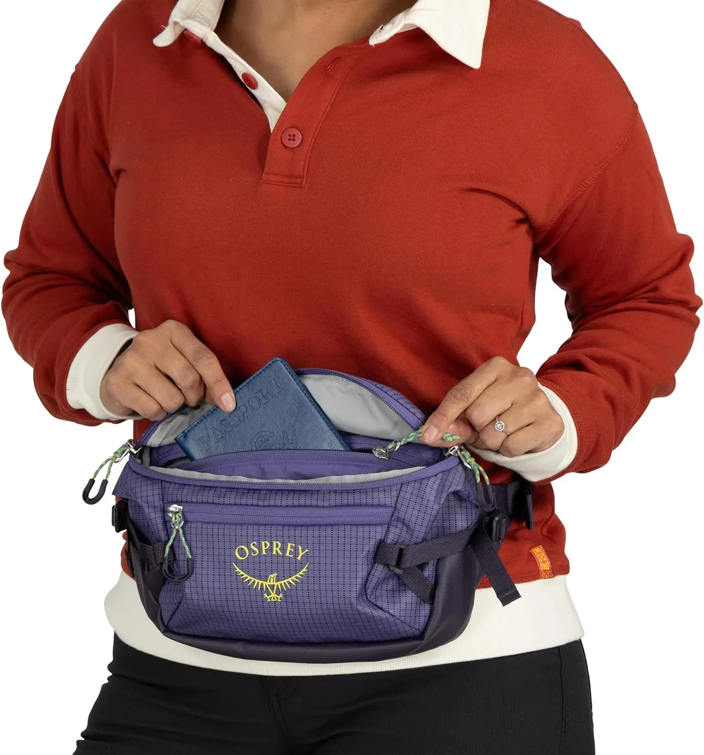 Osprey Transporter Everyday Waist Pack, Black