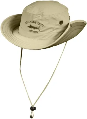 Panama Jack Boonie Fishing Hat - Bucket, Lightweight, Packable, UPF (SPF) 50  Sun Protection, 3" Floating Brim