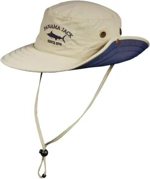 Panama Jack Boonie Fishing Hat - Bucket, Lightweight, Packable, UPF (SPF) 50  Sun Protection, 3" Floating Brim