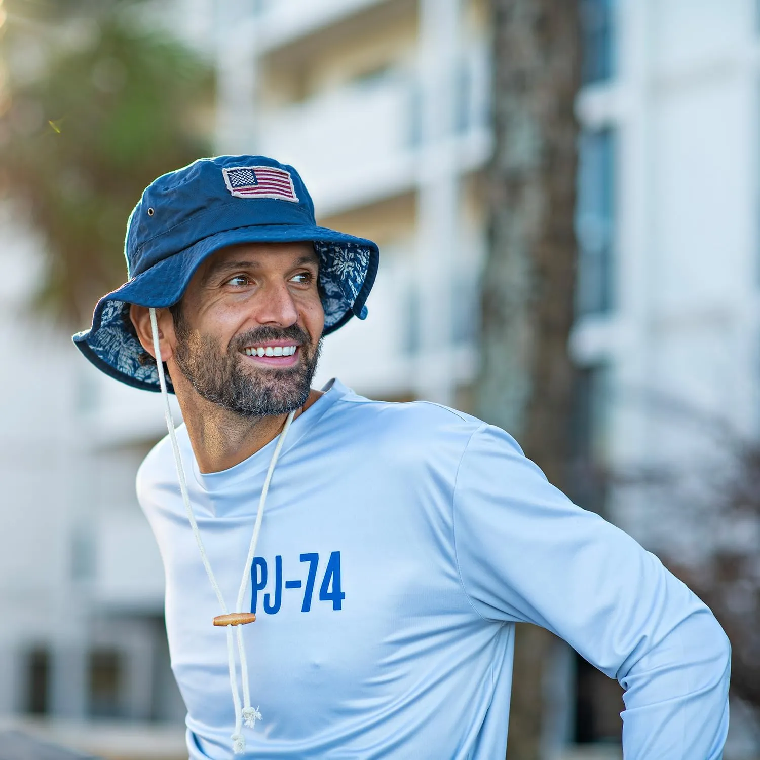 Panama Jack USA Bucket Hat - Lightweight, Packable, UPF (SPF) 50  Sun Protection, 2 3/4" Big Brim