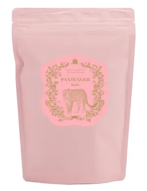 Pantenger Rose Black Tea. 20 Pyramid Bags. Organic Ceylon OP tea and Rose Petals from Morocco.