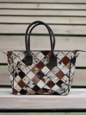 Patchwork Large Shoulder Bag