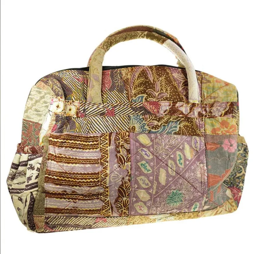 Patchwork Travel Bag - 60x37cm