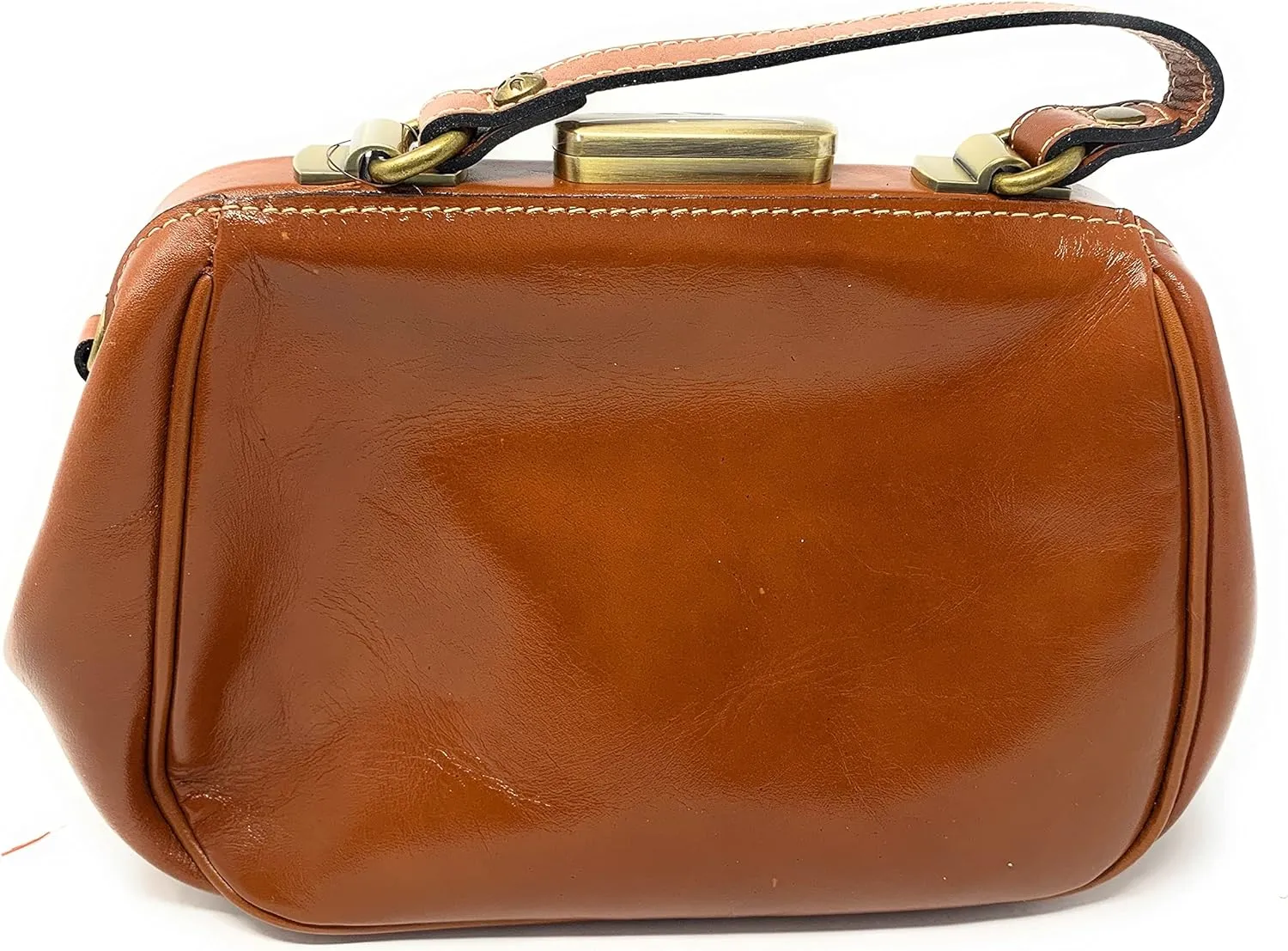 Patricia Nash Gracchi Satchel Leather Handbag Purse