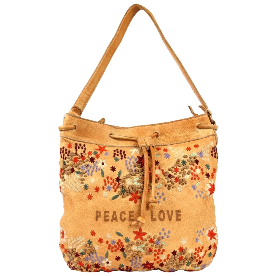 Peace Love Shoulder Bag
