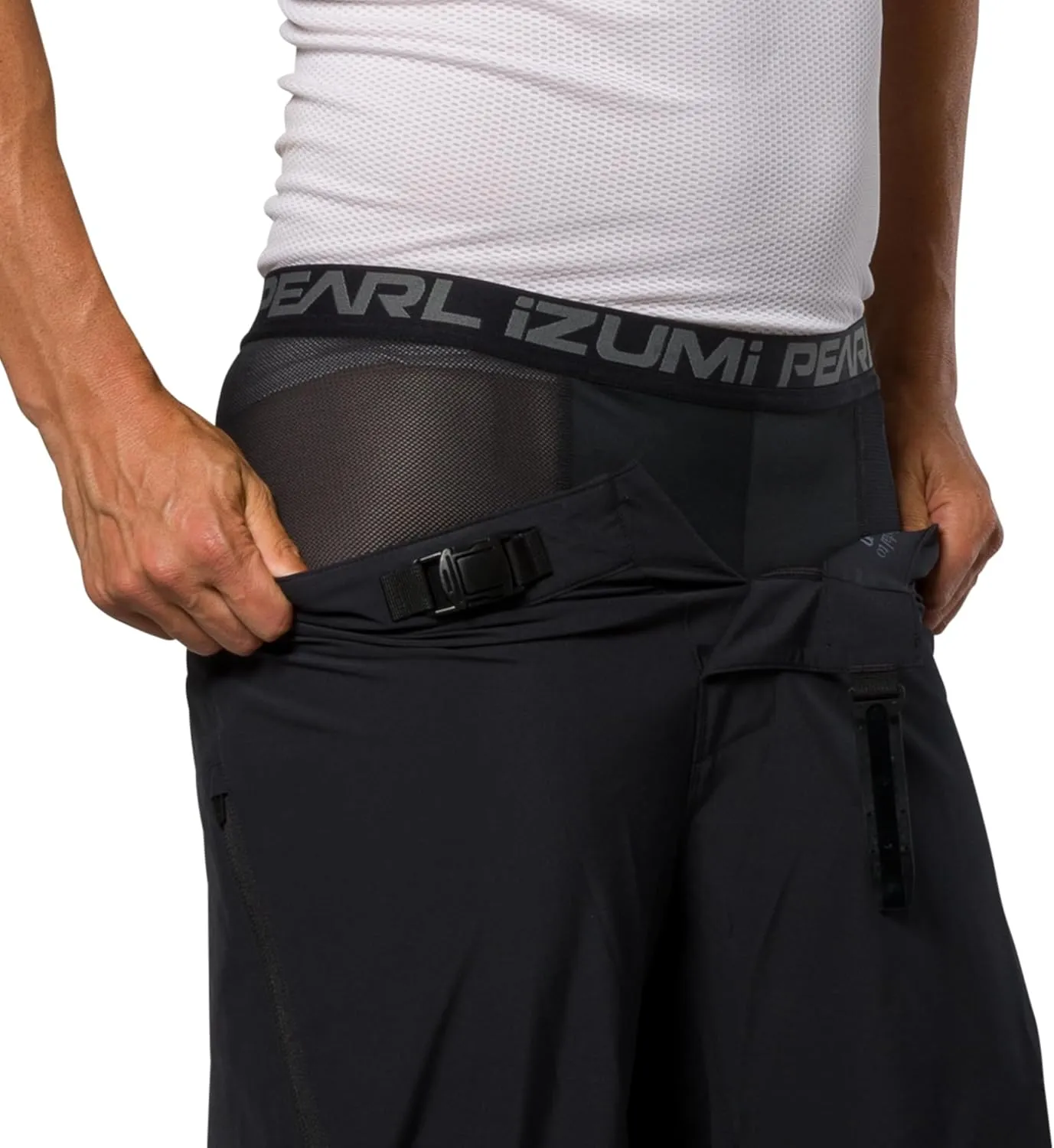 PEARL IZUMI Men's 8" Transfer Liner Shorts, Moisture-Wicking Transfer Fabric with Mid-Rise Waistband