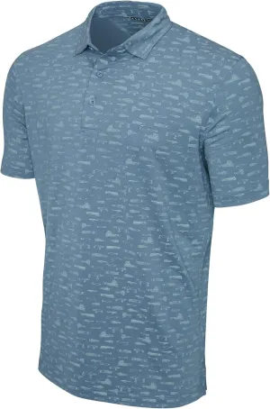 PELAGIC Marco Polo Shirt Lured Performance, Short Sleeve UPF 50  Protection Water and Stain Repellent