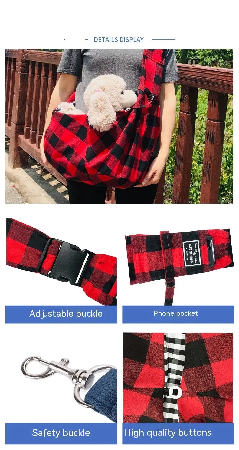 Pet Buckle Single-shoulder Bag