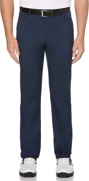PGA TOUR Men's Flat Front 5-Pocket Stretch Golf Pant with Active Waistband (Waist Size 30-44 Big & Tall)