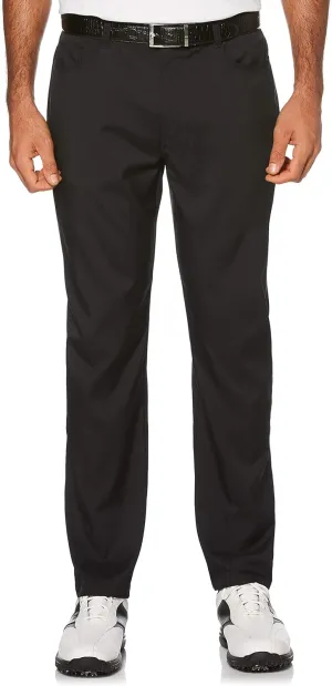 PGA TOUR Men's Flat Front 5-Pocket Stretch Golf Pant with Active Waistband (Waist Size 30-44 Big & Tall)