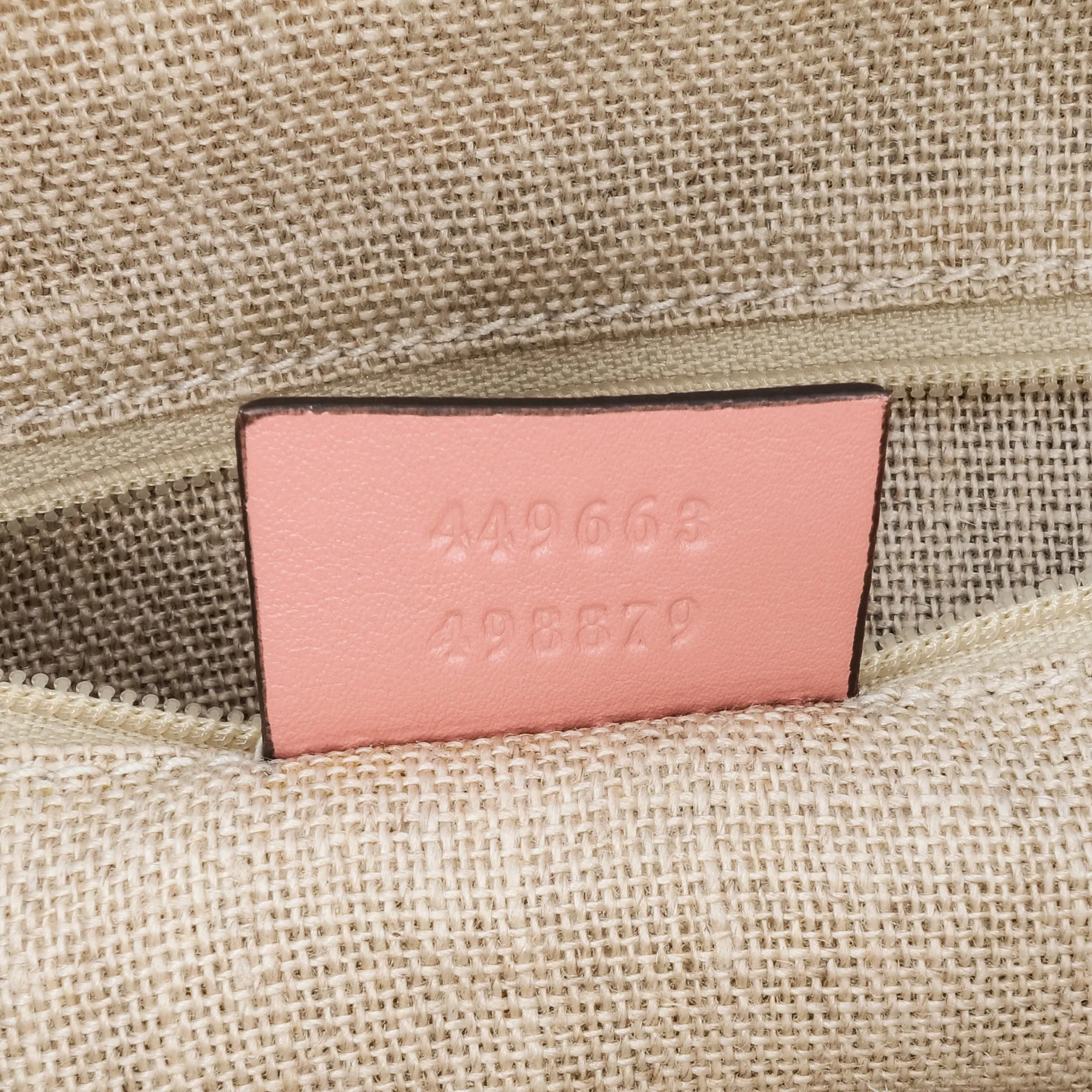 Pink Gucci Medium Microguccissima Dome Satchel