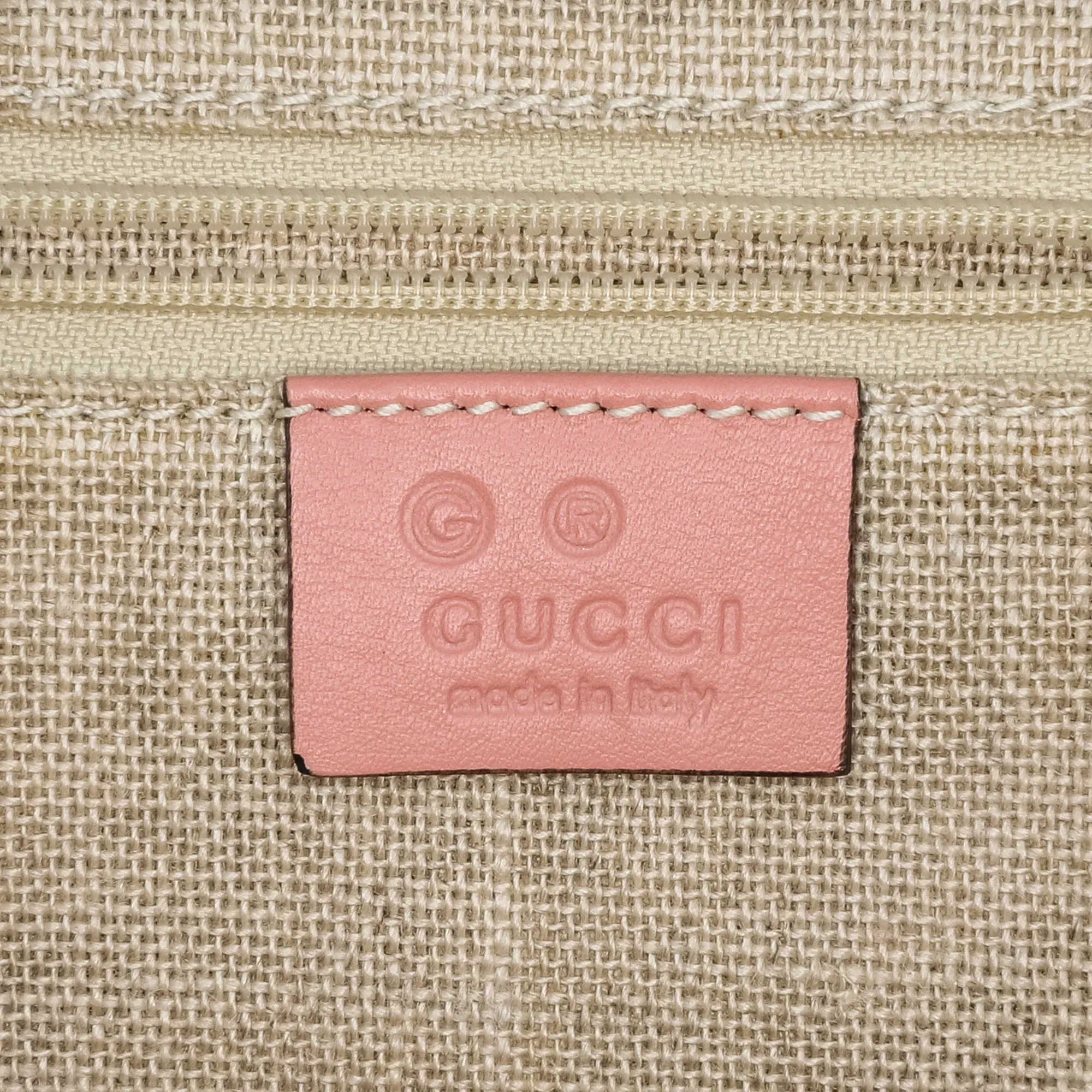 Pink Gucci Medium Microguccissima Dome Satchel