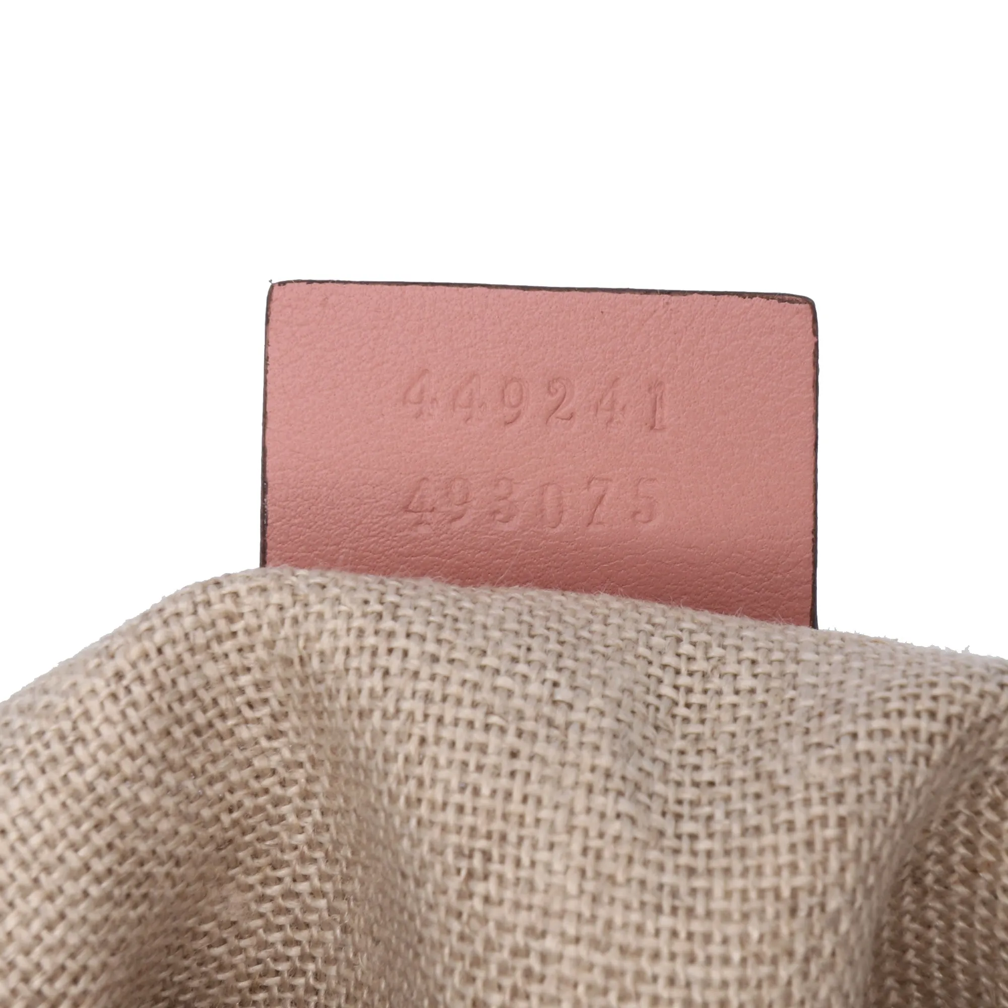 Pink Gucci Small Microguccissima Bree Satchel