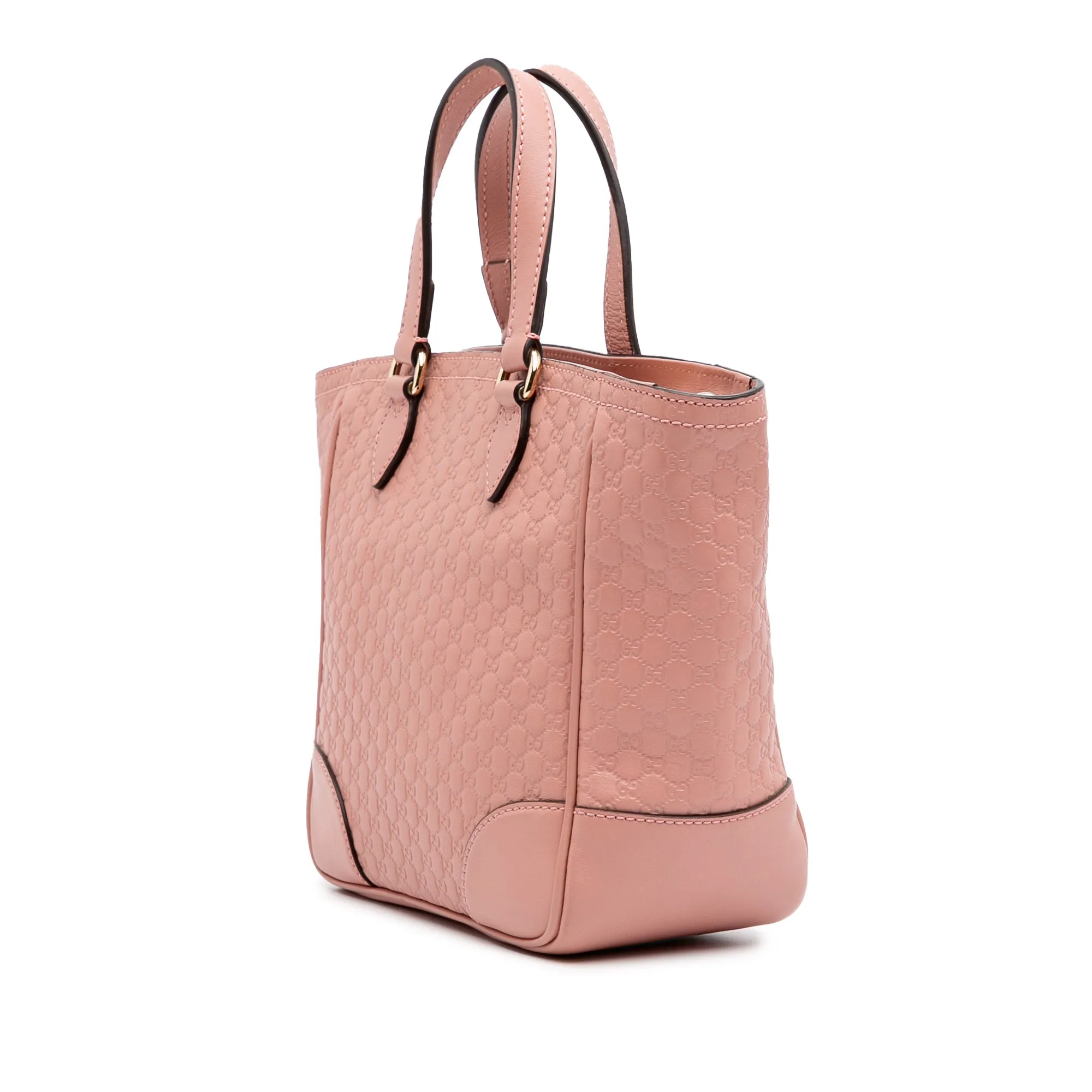 Pink Gucci Small Microguccissima Bree Satchel
