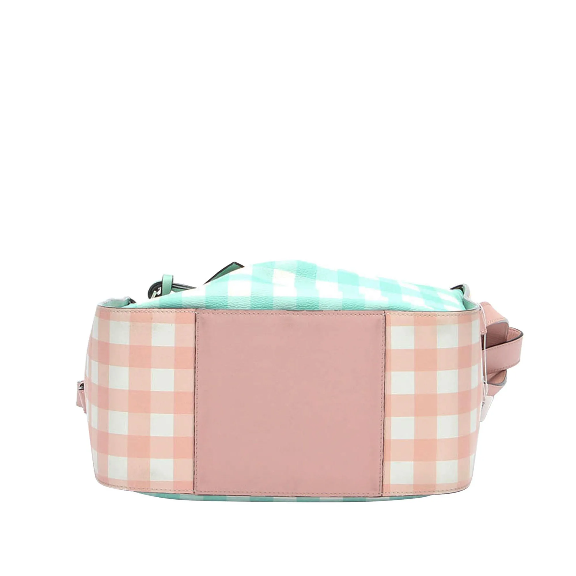 Pink LOEWE Small Hammock Gingham Satchel
