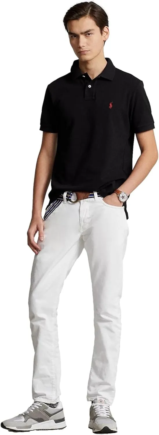 POLO RALPH LAUREN Men's Custom Slim Fit Iconic Mesh Polo