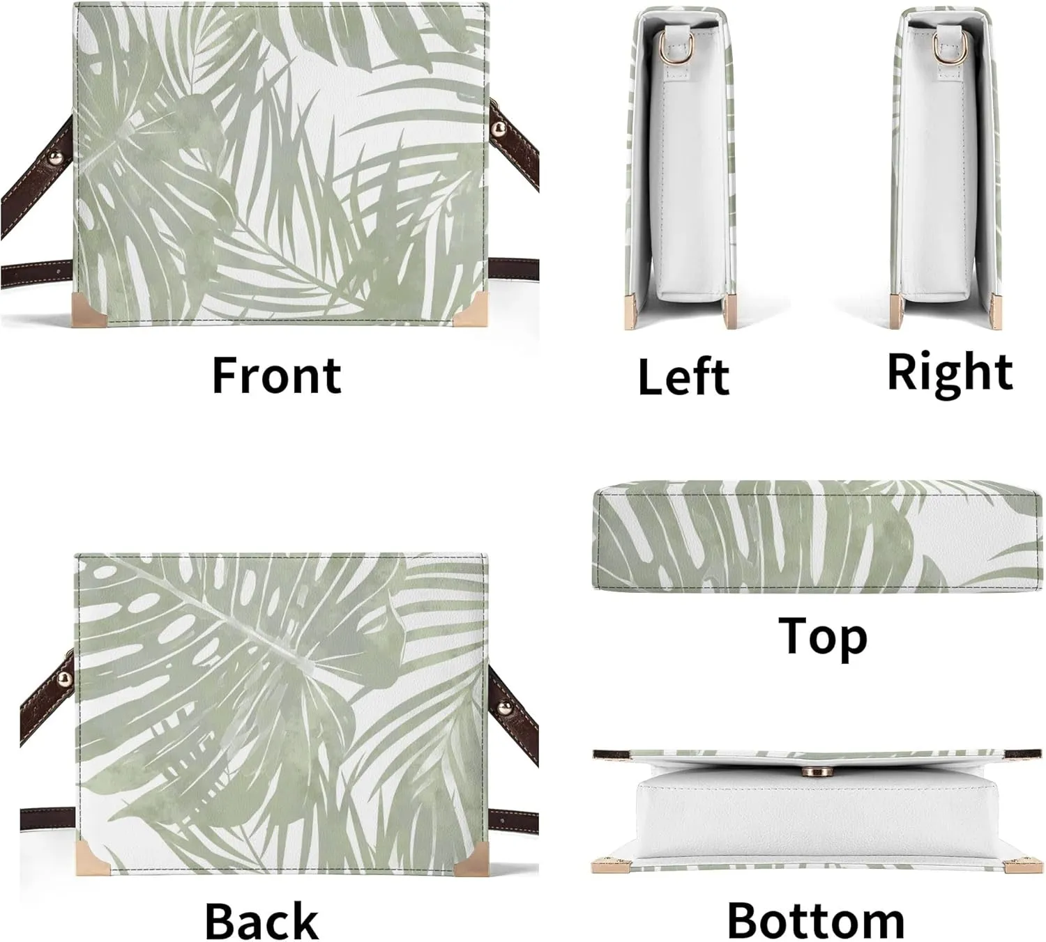 Polynesian Custom Book Storage Bag Pattern Design Rectangular Crossbody Bag Female Student Teen All-Match Women Bag