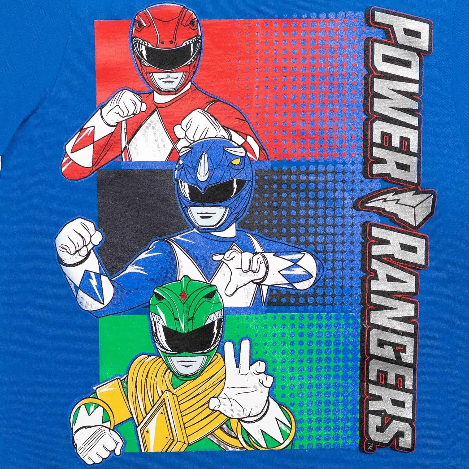 Power Rangers T-Shirt and Mesh Shorts Outfit Set Toddler to Big Kid