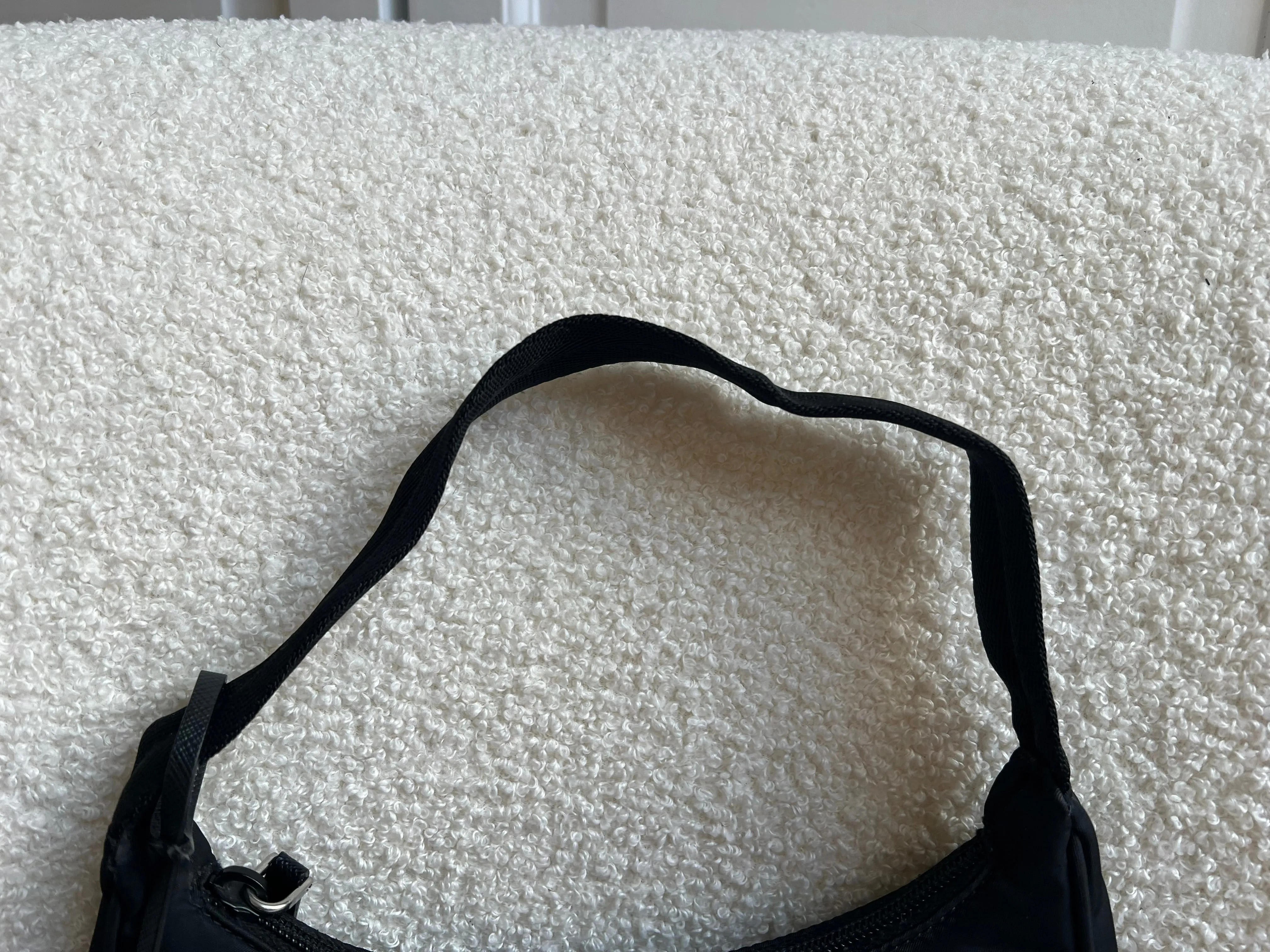 Prada Re-edition Black Nylon Shoulder Bag (RRP £920)