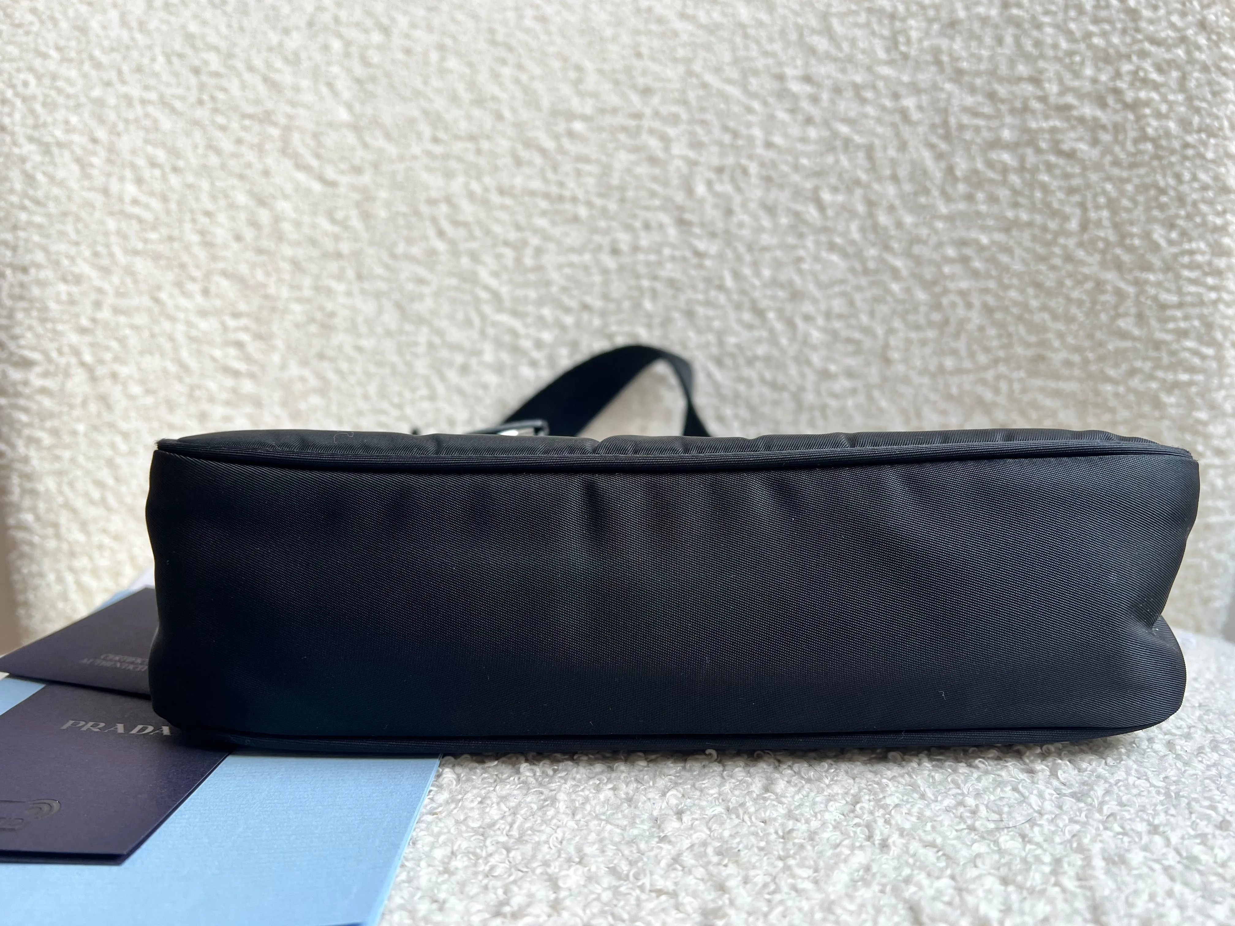 Prada Re-edition Black Nylon Shoulder Bag (RRP £920)