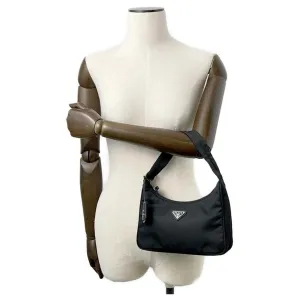 Prada Re-edition Black Nylon Shoulder Bag (RRP £920)