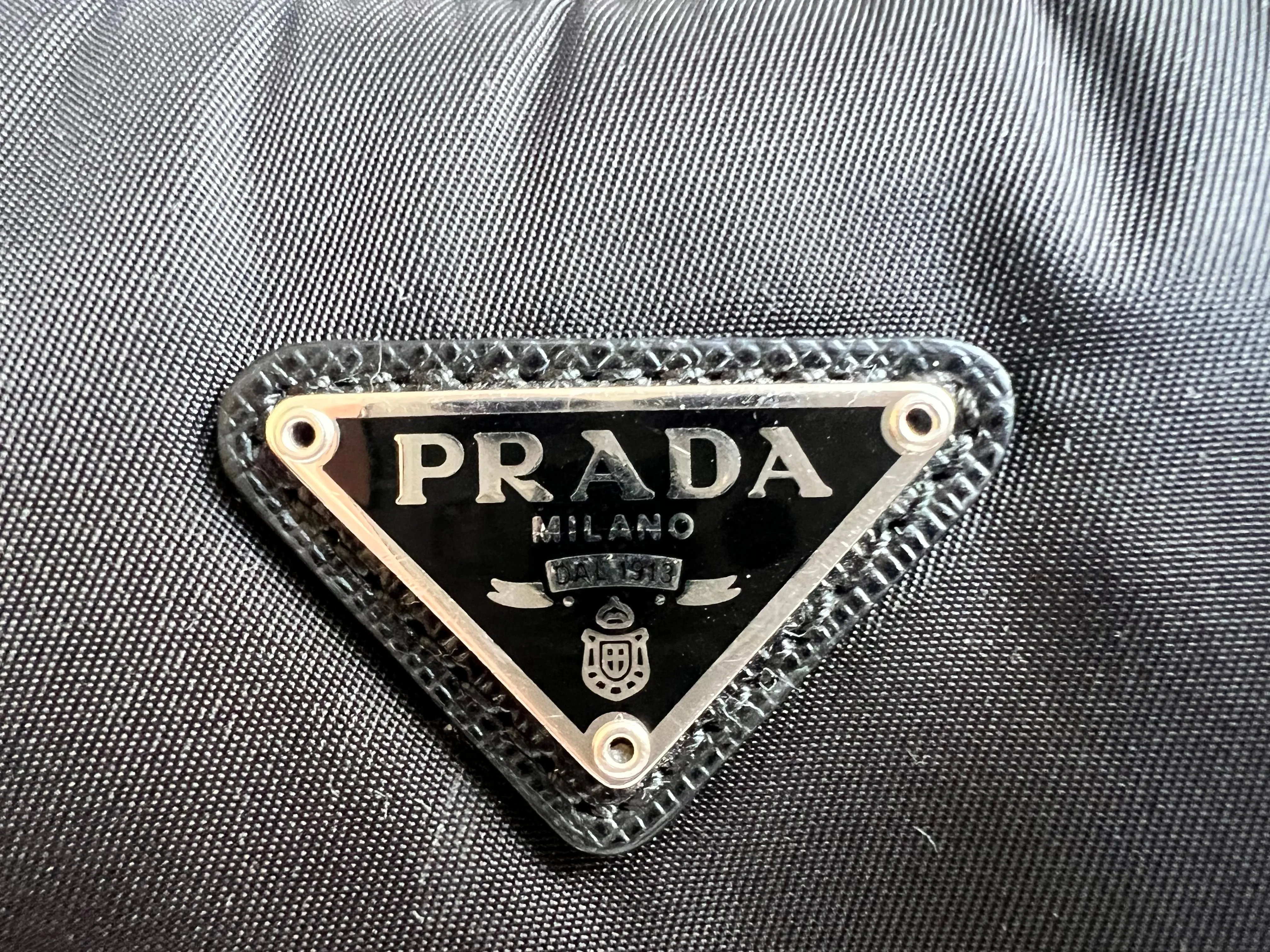Prada Re-edition Black Nylon Shoulder Bag (RRP £920)