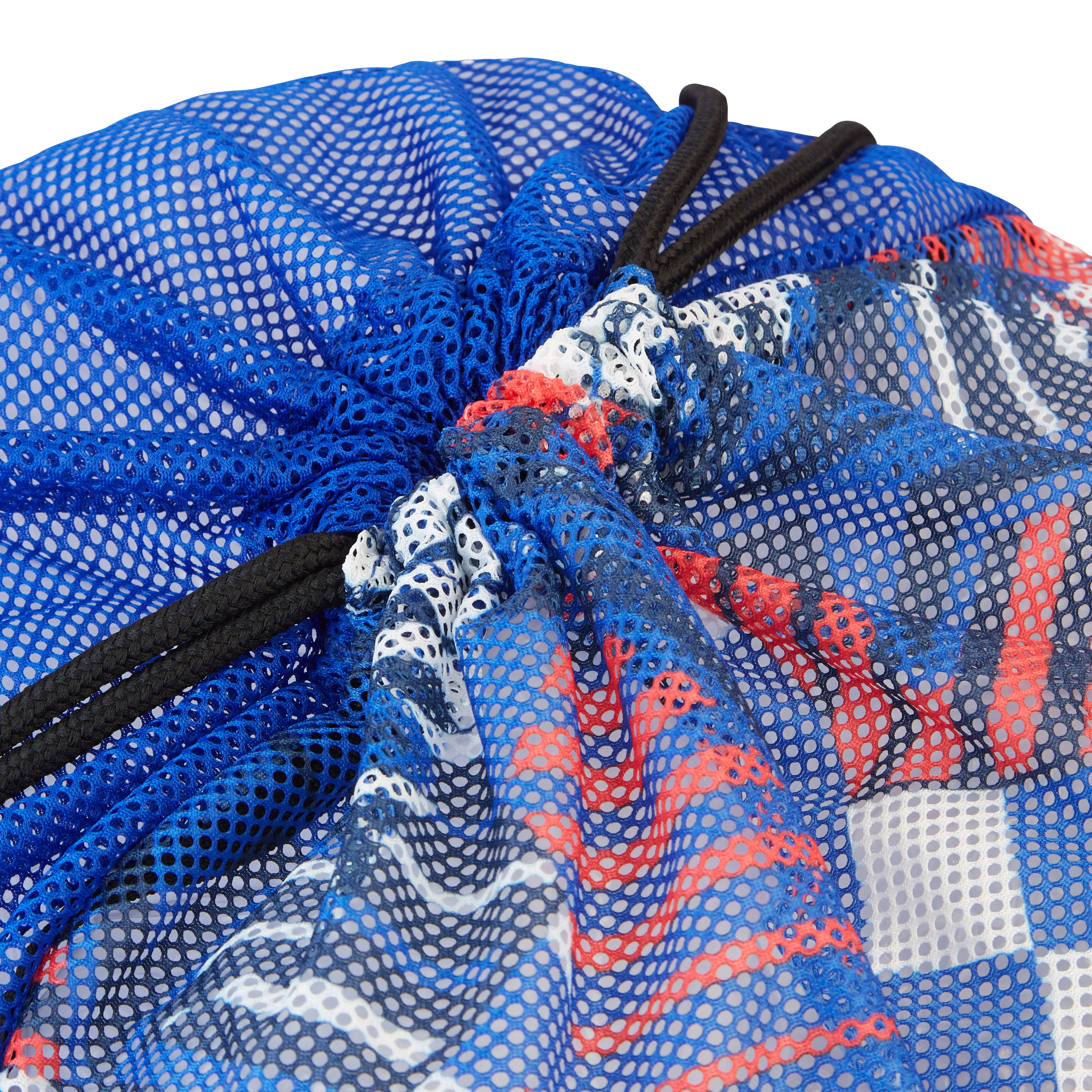 Printed Mesh Bag (Red/White/Blue)