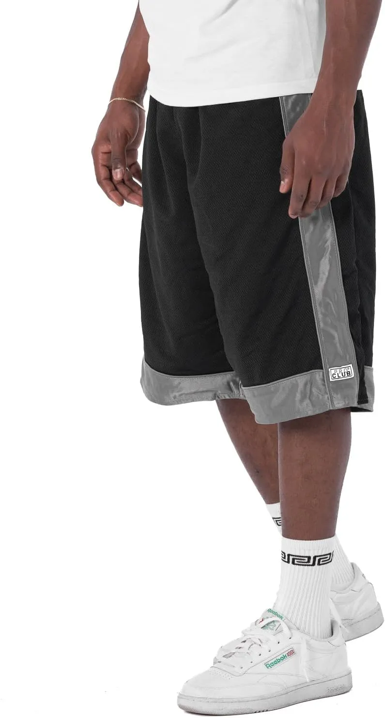 Pro Club Men's Heavyweight Mesh Basketball Shorts