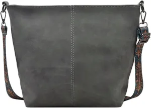 PU Large Capacity Crossbody Bag Adjustable Strap Women Bucket Tote Vintage Retro Shoulder Bag Hobo Purses Handbag