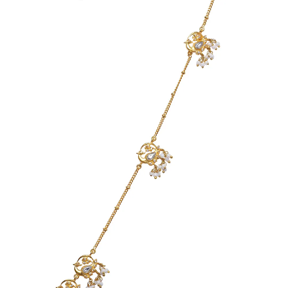 Pure Silver Swan Waist Chain/ Kamarbandh