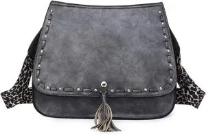 Purses and Handbags for Women Retro bags PU Leather Satchel Shoulder Bags for Ladies