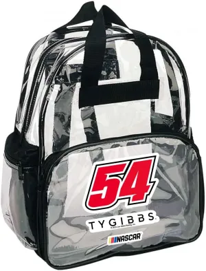 R and R Imports NASCAR Ty Gibbs Clear View Backpack