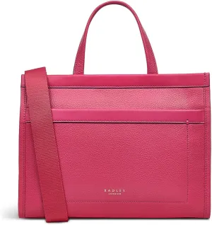 RADLEY London Alba Place Women's Small Leather Ziptop Satchel Bag