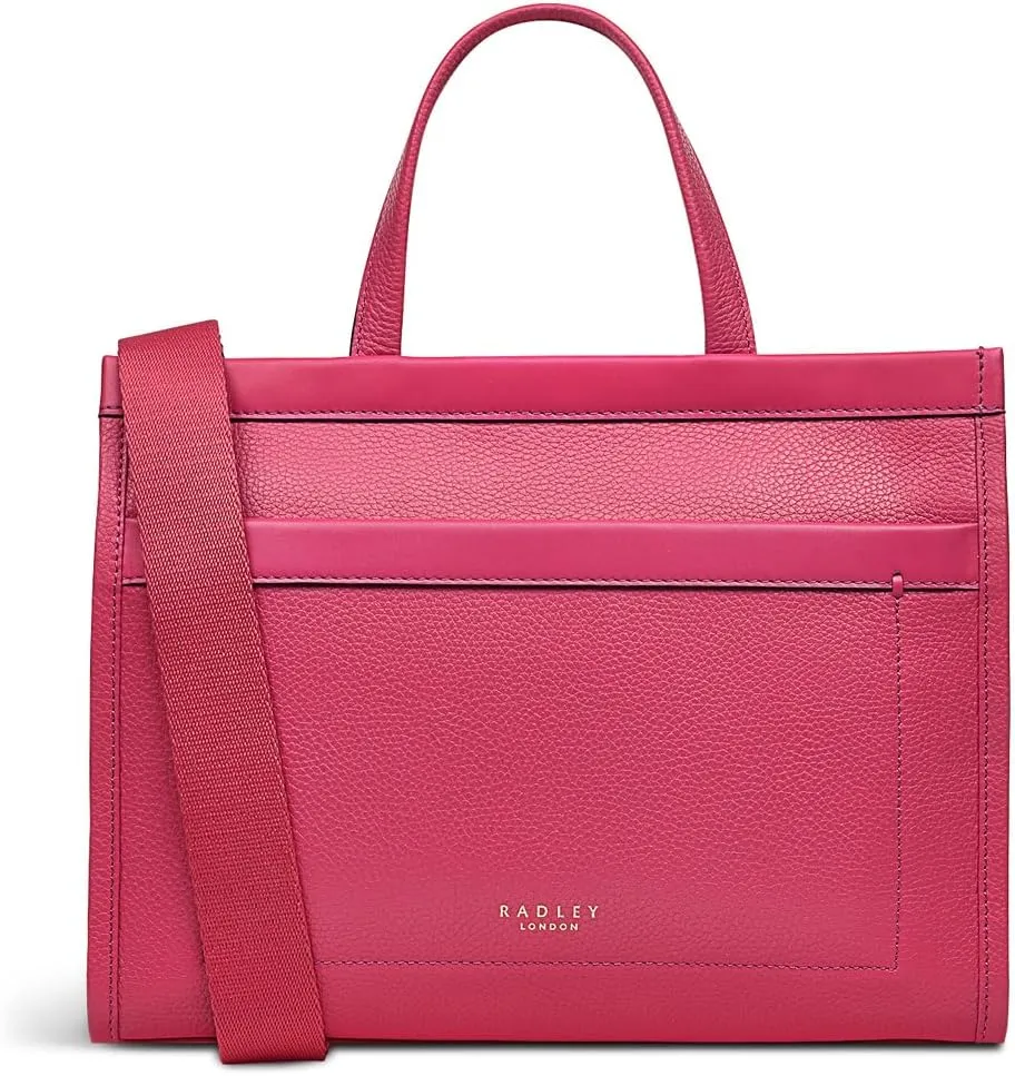 RADLEY London Alba Place Women's Small Leather Ziptop Satchel Bag