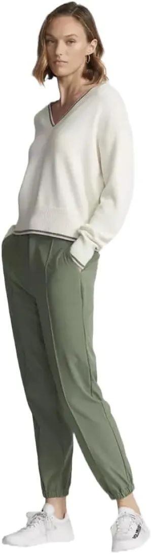 Ralph Lauren RLX Golf Women's Four-Way-Stretch Light Weight 28" Jogger Pants, Green, Medium