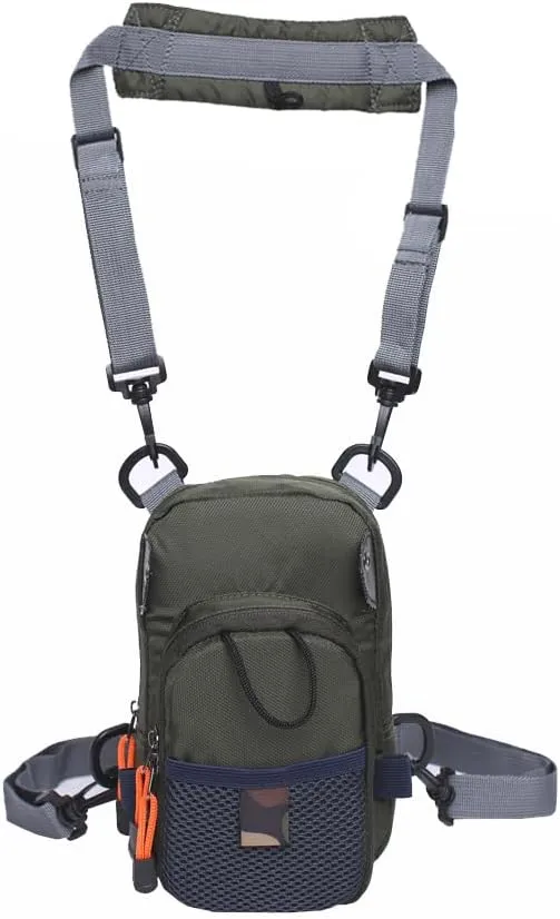 Raprance Fly Fishing Chest Waist Pack Sling Bag - Fishing Tackle Storage