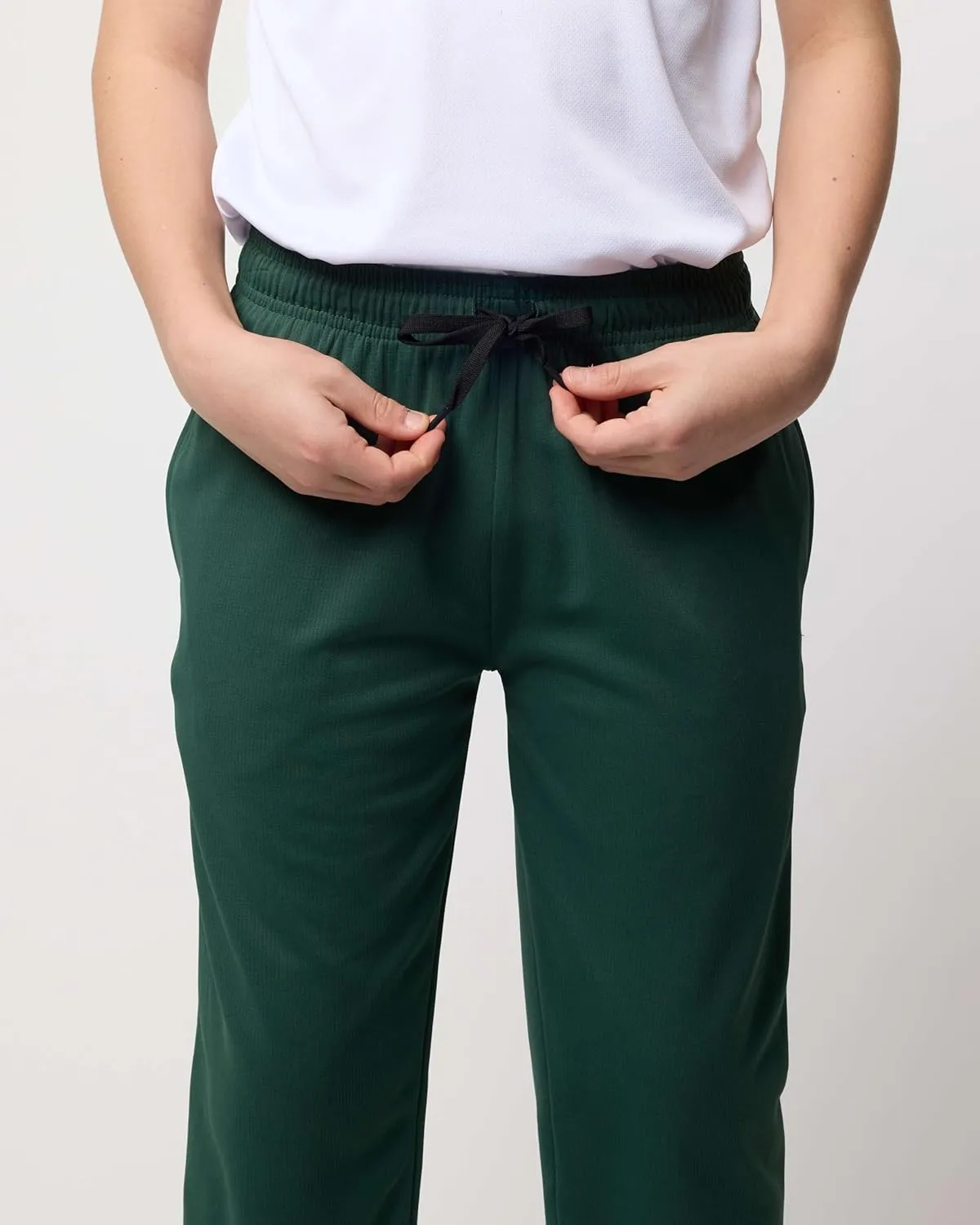 Real Essentials 3 Pack: Boys' Mesh Open Bottom Active Sweatpants with Pockets & Drawstring