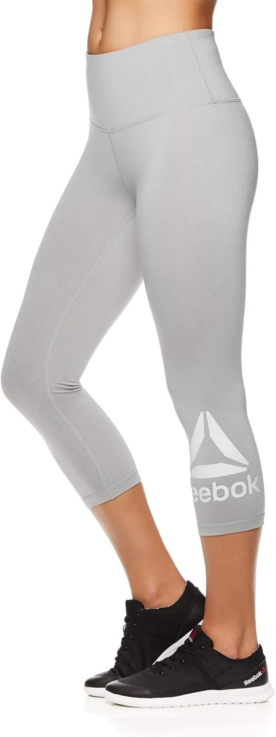 Reebok Womens Wanderlust Capri Compression Athletic Pants