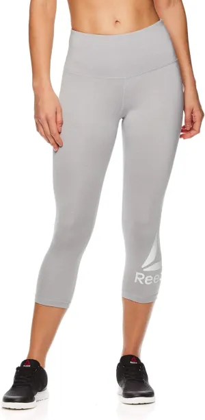 Reebok Womens Wanderlust Capri Compression Athletic Pants