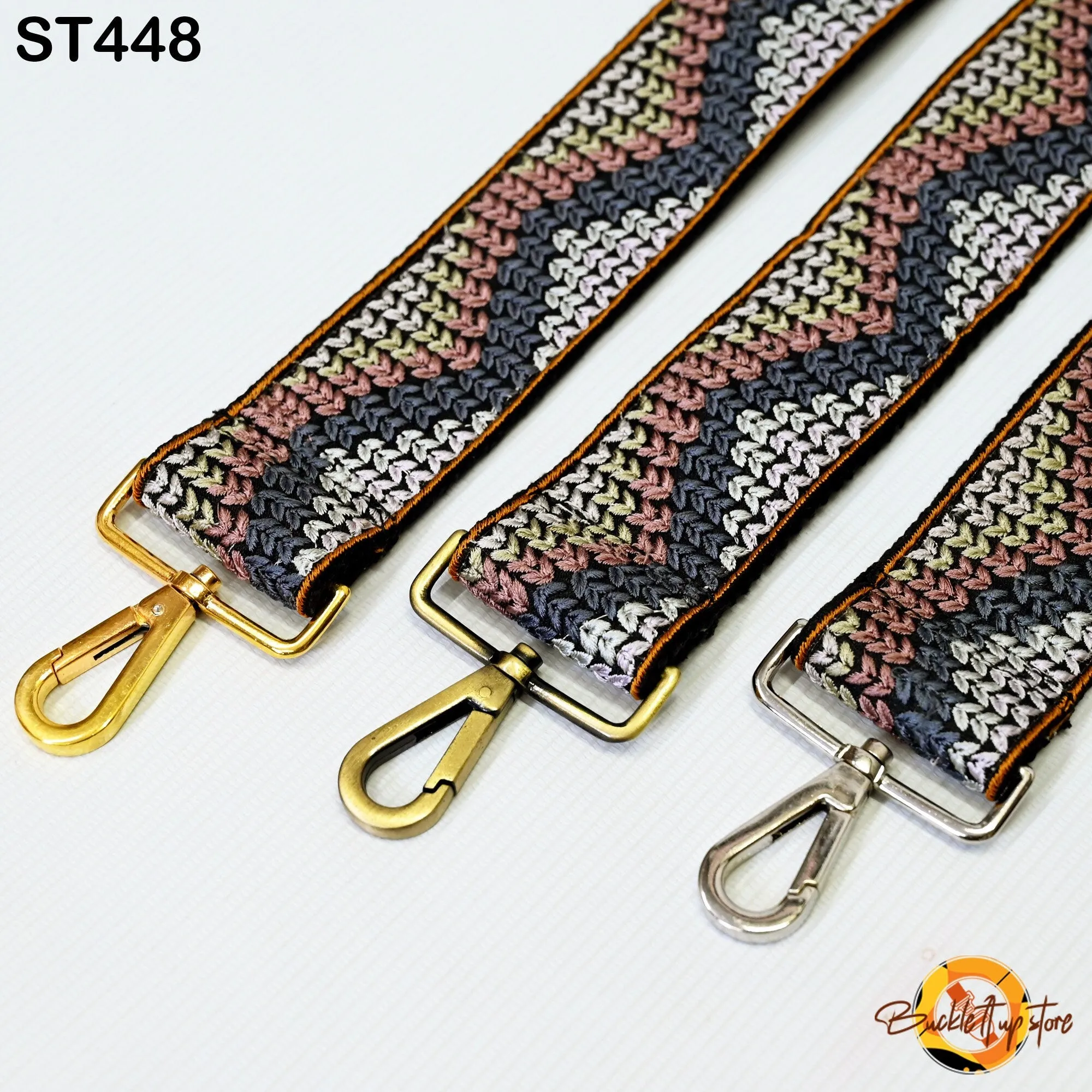 Replacement Purse Strap Embroidery Crossbody Strap for Purses Floral Embroidered Bag Strap Boho Guitar Strap Handbag Strap Gift for Sister