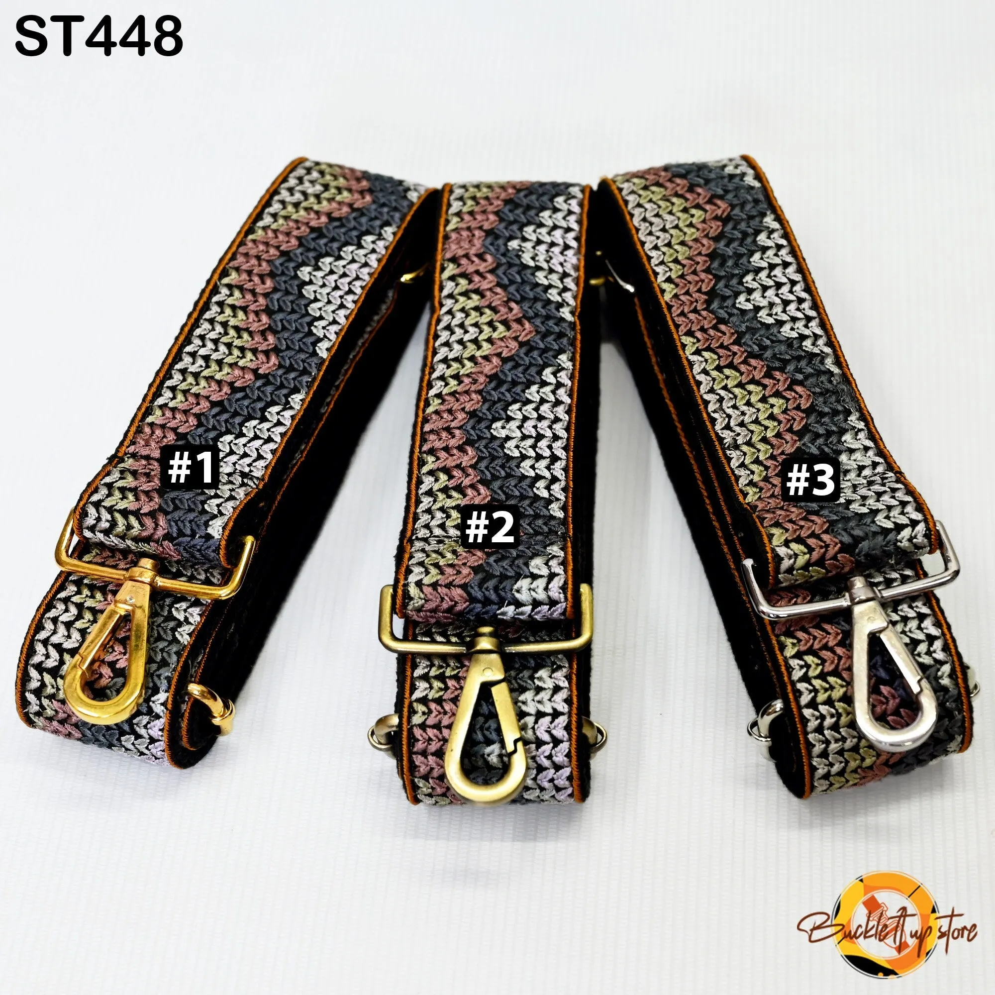 Replacement Purse Strap Embroidery Crossbody Strap for Purses Floral Embroidered Bag Strap Boho Guitar Strap Handbag Strap Gift for Sister