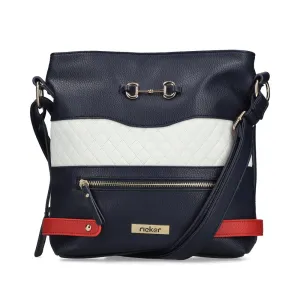Rieker Classic Messenger Bag Navy Multi